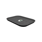 green basics grow tray saucer s living black